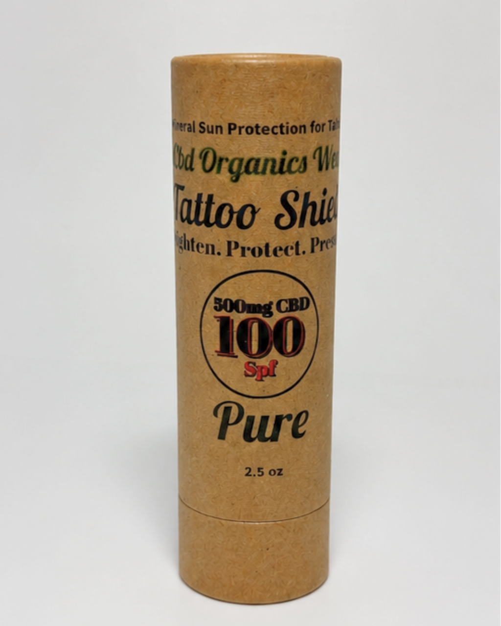 The Tattoo Shield 100 SPF Sun Block (Unscented)